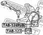 TAB-124RUB FEBEST Сайлентблок підвіски (фото 2)
