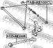 TAB-AE100CL FEBEST Подвеска, рычаг независимой подвески колеса (фото 2)