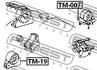 TM-007 FEBEST Опора двигуна / КПП (фото 2)