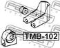 TMB-102 FEBEST Сайлентблок підвіски (фото 2)