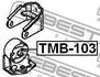 TMB-103 FEBEST Сайлентблок підвіски (фото 2)