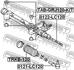 TRKB-120 FEBEST Пильовик рульової рейки (фото 2)