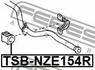 TSB-NZE154R FEBEST Втулка стабілізатора (фото 2)
