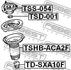 TSHB-ACA2F FEBEST Защитный колпак / пыльник, амортизатор (фото 2)