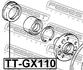 TT-GX110 FEBEST Пильовик підшипника (фото 2)