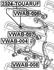 VWAB-007 FEBEST Подвеска, рычаг независимой подвески колеса (фото 2)