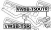 VWSB-T5OUTR FEBEST Втулка стабілізатора зад. VW T5/Multivan 03-15 (фото 2)