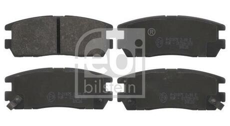16641 FEBI BILSTEIN Комплект тормозных колодок, дисковый тормоз
