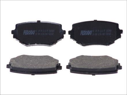 FDB1565 FERODO Комплект тормозных колодок, дисковый тормоз