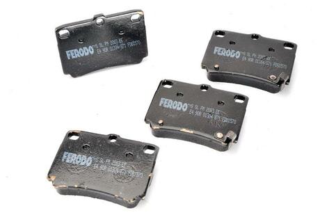 FDB1570 FERODO Комплект тормозных колодок, дисковый тормоз