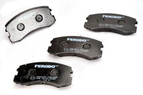 FDB1886 FERODO Комплект тормозных колодок, дисковый тормоз