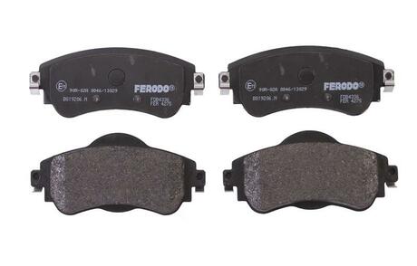 FDB4336 FERODO Комплект тормозных колодок, дисковый тормоз