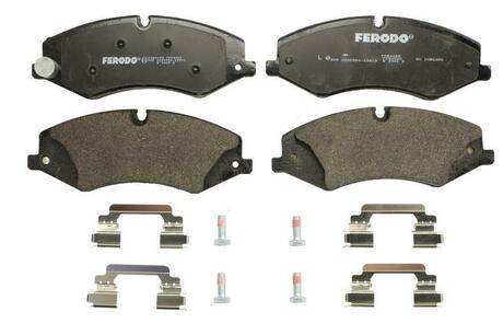 FDB4455 FERODO Комплект тормозных колодок, дисковый тормоз