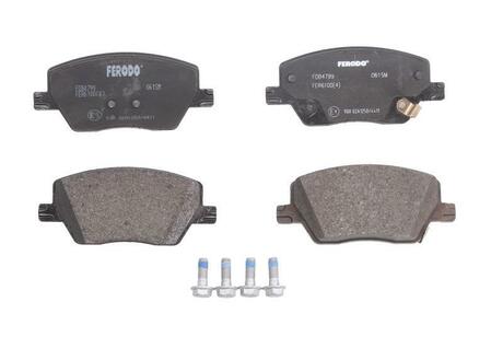 FDB4799 FERODO Комплект тормозных колодок, дисковый тормоз