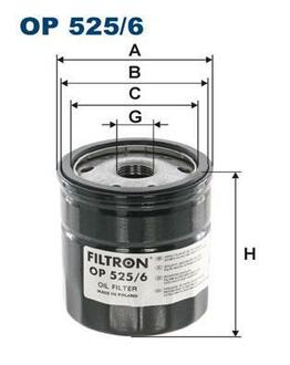 OP525/6 FILTRON Масляный фильтр