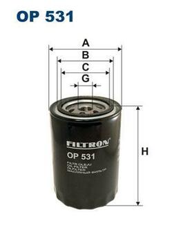 OP531 FILTRON Масляный фильтр