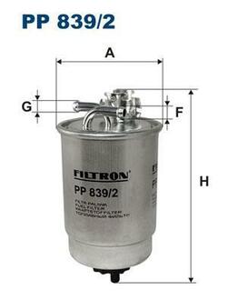 PP839/2 FILTRON Топливный фільтр