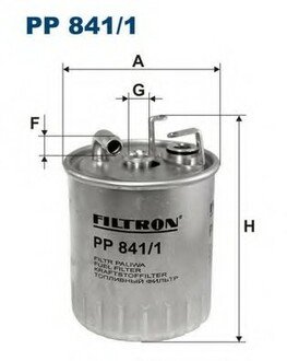PP841/1 FILTRON Фiльтр паливний