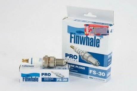 FS30 Finwhale Свічка запалювання серія PRO ВАЗ 2108-2115 8 клап. 3-х електродна FS30 (вир-во FINWHALE)