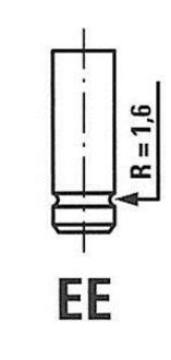 R6103/BMNT FRECCIA Клапан випускний