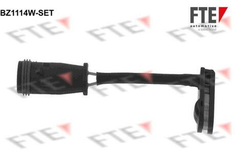 BZ1114W-SET FTE Датчик зносу гальмівних колодок FTE BZ1114W-SET