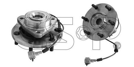 9329017 GSP Маточина колеса