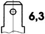 6PT 009 107-691 HELLA Датчик температури VW CADDY II/ GOLF III/IV 1.4-2.9 91-10 (фото 2)