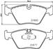 8DB355010-711 HELLA Тормозные колодки перед. BMW 5 (E39) 2.0-3.5i 95-03 PAGID (фото 2)