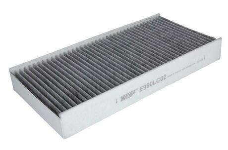 E990LC02 HENGST FILTER Фільтр салона вугільний Peugeot 407 1.6/1.8/2.0/2.0 HDI 04-