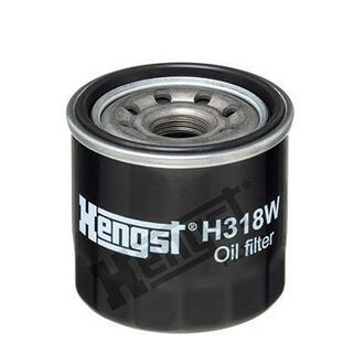 H318W HENGST FILTER Фільтр масляний двигуна CHEVROLET AVEO 1.2 08-, RAVON 1.5 15- (вир-во HENGST)