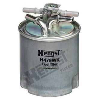H479WK HENGST FILTER Фільтр паливний NISSAN QASHQAI, X-TRAIL 1.5-2.0 DCI 07- (вир-во HENGST)