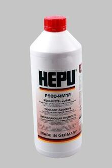P900-RM12 HEPU Антифриз Hepu "Antifreeze Ready Mix Red -37°C", 1.5л Hepu P900RM12 оригінальна запчастина