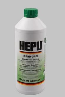 P999-GRN HEPU Антифриз G11 зелений концентрат 1,5L