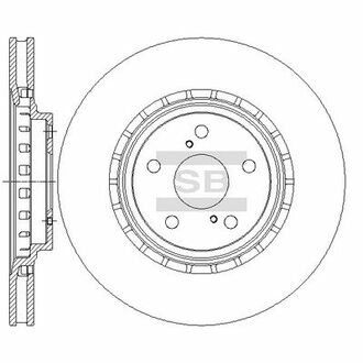 SD4034 Hi-Q (SANGSIN) тормозной диск