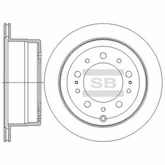 SD4036 Hi-Q (SANGSIN) тормозной диск