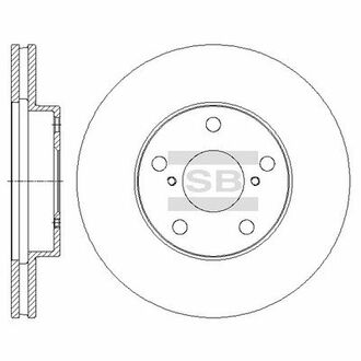 SD4050 Hi-Q (SANGSIN) тормозной диск