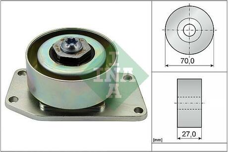 531 0306 10 INA Натяжной ролик, поликлиновой ремень