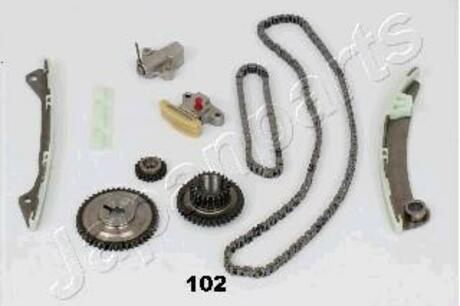 KDK-102 JAPANPARTS NISSAN К-т цепи (полный) привода ГРМ X-Trail 2,0 -13, Qashqai