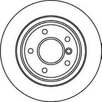 562062JC Jurid Диск гальмівний BMW