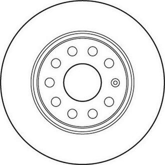 562237JC Jurid Диск гальмівний AUDI,SEAT,SKODA,VOLKSWAGEN