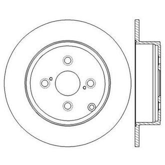 562600JC Jurid Гальмівний диск