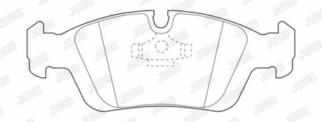 573710J Jurid KLOCKI HAM./PRZ/ BMW 3 /E46/ 98-