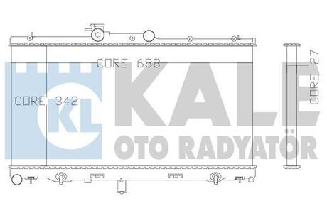 342110 KALE OTO RADYATOR Радиатор, охлаждение двигателя