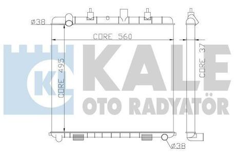 359300 KALE OTO RADYATOR KALE LANDROVER Радиатор охлаждения Range Rover II 3.9/4.6 98-