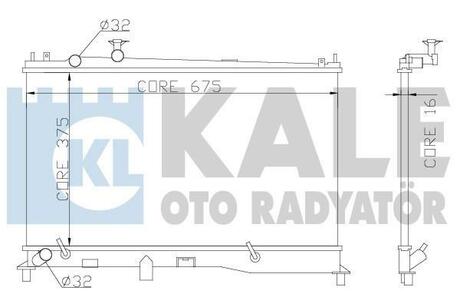 360000 KALE OTO RADYATOR Радиатор охлаждения Mazda 6 ()