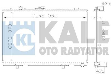 362200 KALE OTO RADYATOR Радиатор охлаждения Mitsubishi L 200 ()