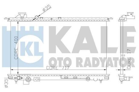 369300 KALE OTO RADYATOR Радиатор охлаждения Hyundai Sonata IV, Xg ()
