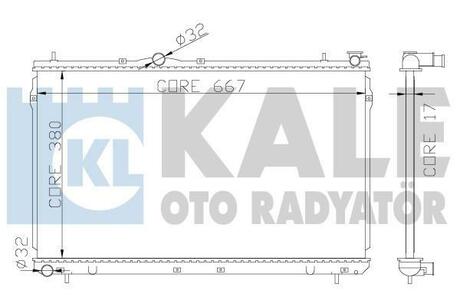 372400 KALE OTO RADYATOR Радиатор, охлаждение двигателя