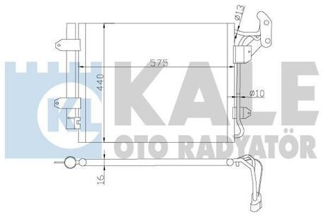 376200 KALE OTO RADYATOR Конденсатор, кондиционер