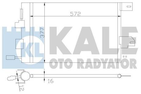 393300 KALE OTO RADYATOR Конденсатор, кондиционер